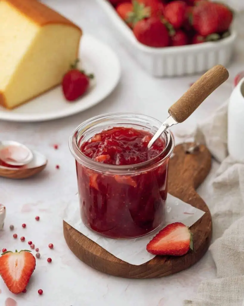 Pink Peppercorn Strawberry Sauce Recipe