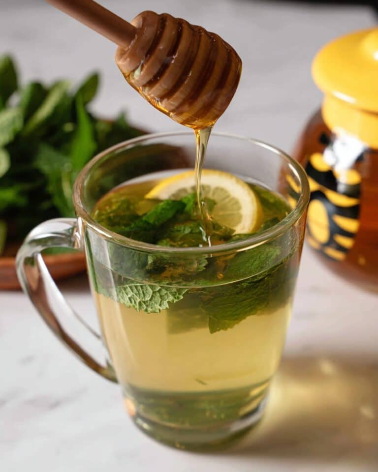 Fresh Mint Tea (Honey Citrus Mint Tea + Flavor Variations) Recipe