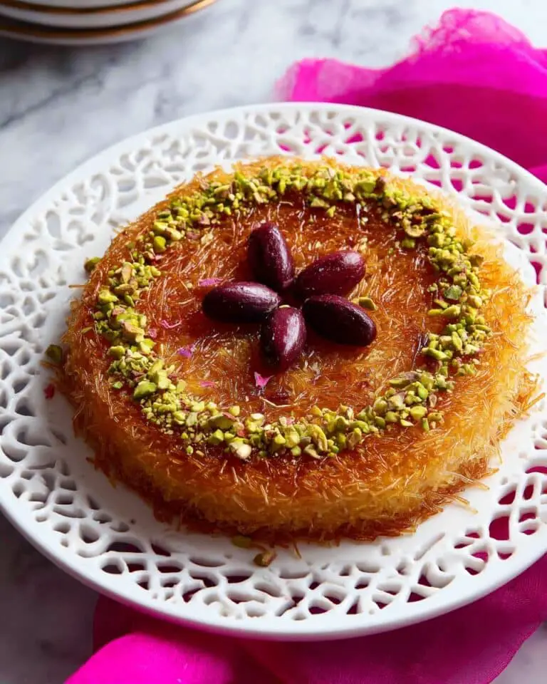 Kunefe Cheese Dessert (Turkish Style) Recipe