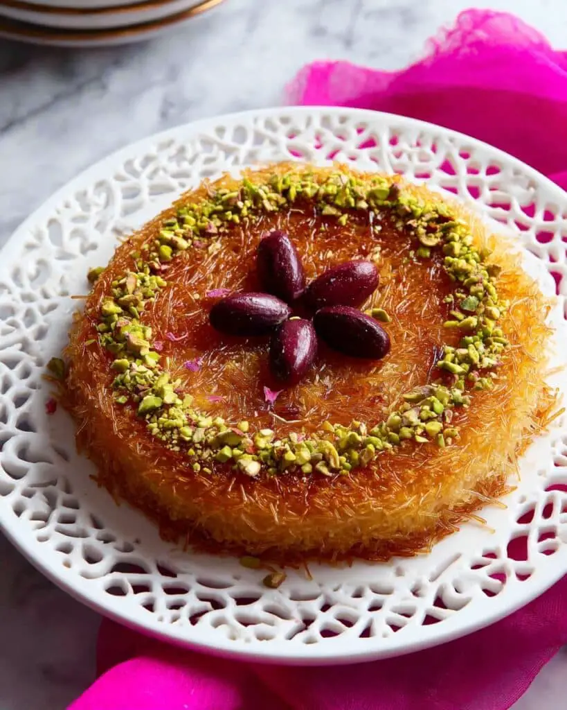 Kunefe Cheese Dessert (Turkish Style) Recipe