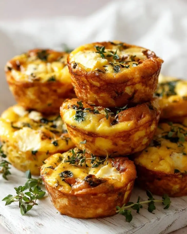 Crustless Mini Sweet Potato and Bacon Quiche Recipe