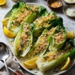Lemon Parmesan Wedge Salad with Crispy Panko Breadcrumbs Recipe