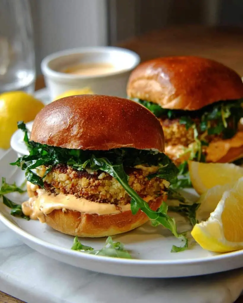 Vegan Crab Cake Sandwiches Recipe
