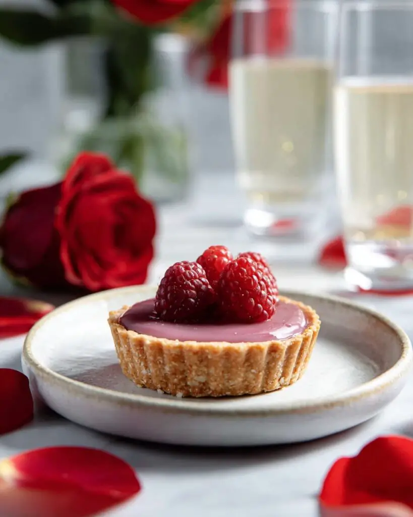 Vegan Raspberry Custard Tart – Valentine’s Day Recipe