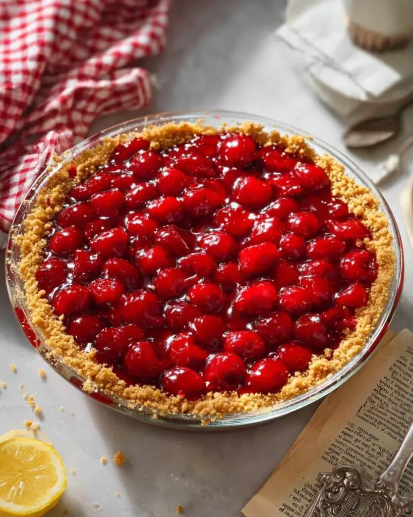 Vegan Cherry Cheesecake (No-Bake Option!) Recipe