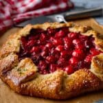 Sweet Sourdough Galette with Fresh Strawberries Recipe