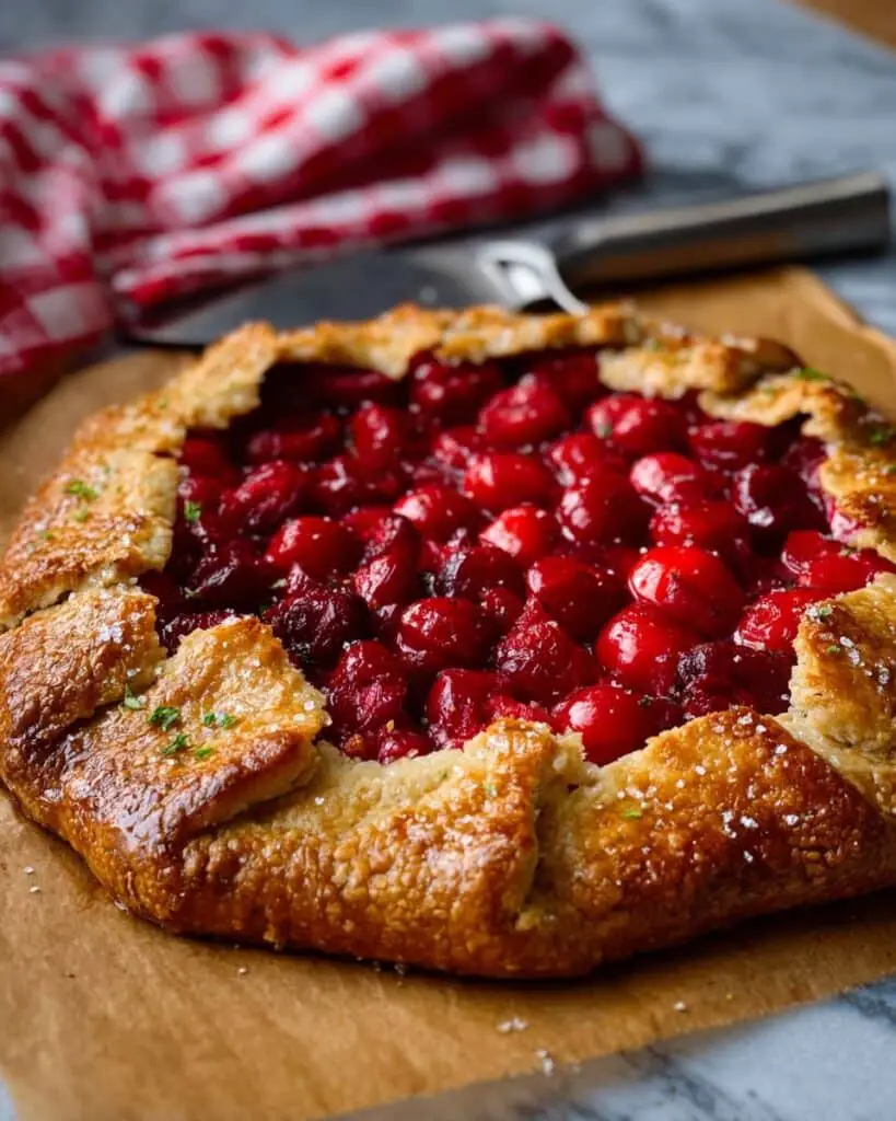 Sweet Sourdough Galette with Fresh Strawberries Recipe