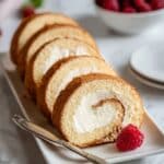 Vanilla Swiss Roll (Basic Recipe) Recipe