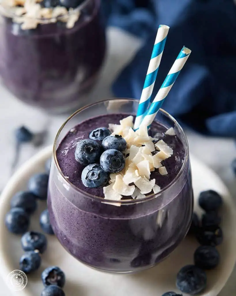 Creamy Blueberry Banana Smoothie Recipe