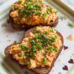 Creamy Egg Salad on Toast Recipe