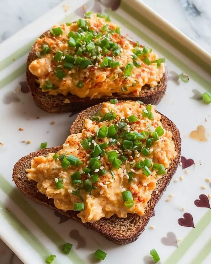 Creamy Egg Salad on Toast Recipe