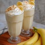 Easy 3-Minute Banana Milkshake Recipe