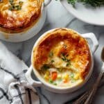 Creamy Chicken Pot Pie for Two Recipe