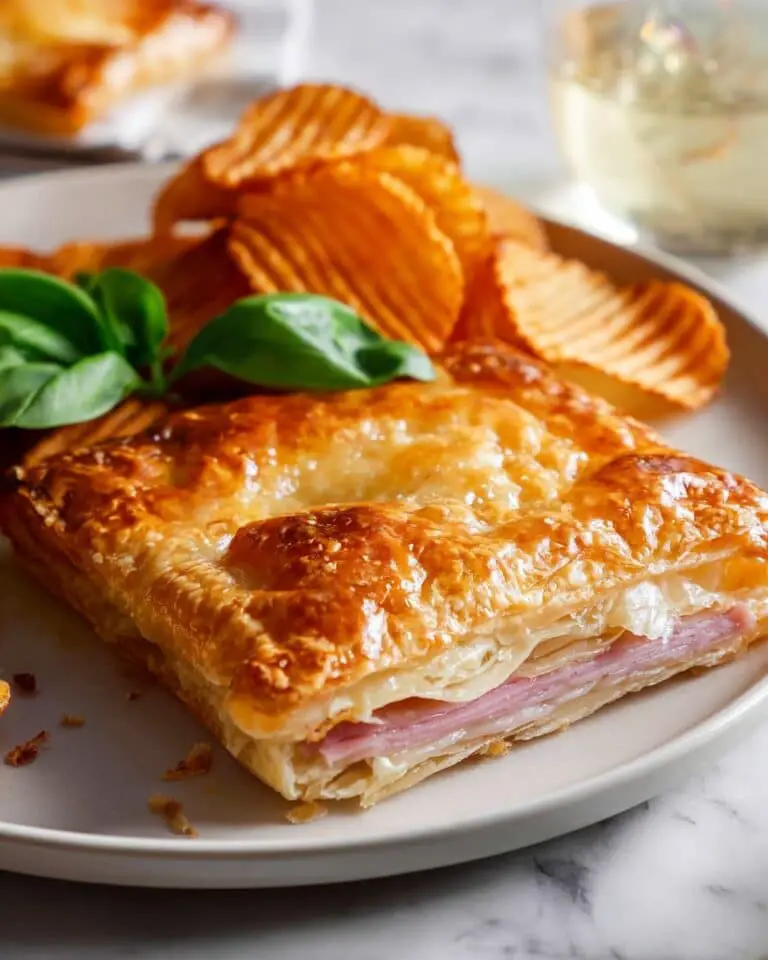 Savory Ham and Cheese Puff Pastry Recipe