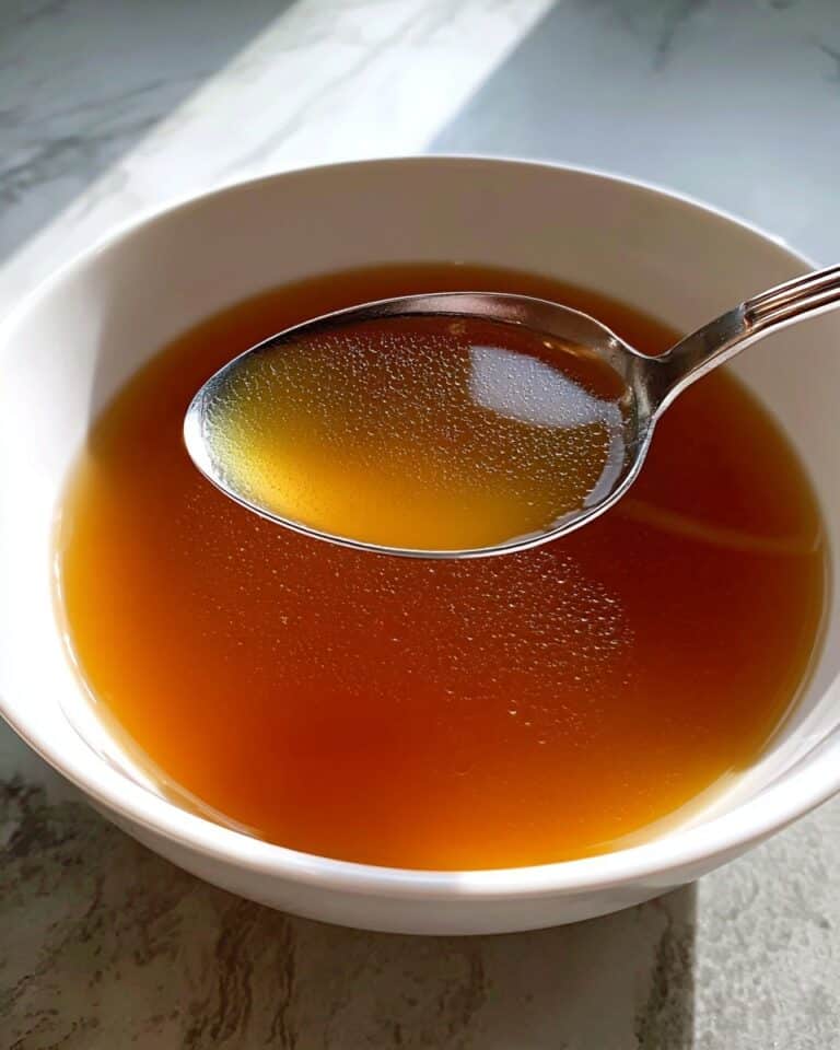 Homemade Beef Broth (Without Bones) Recipe