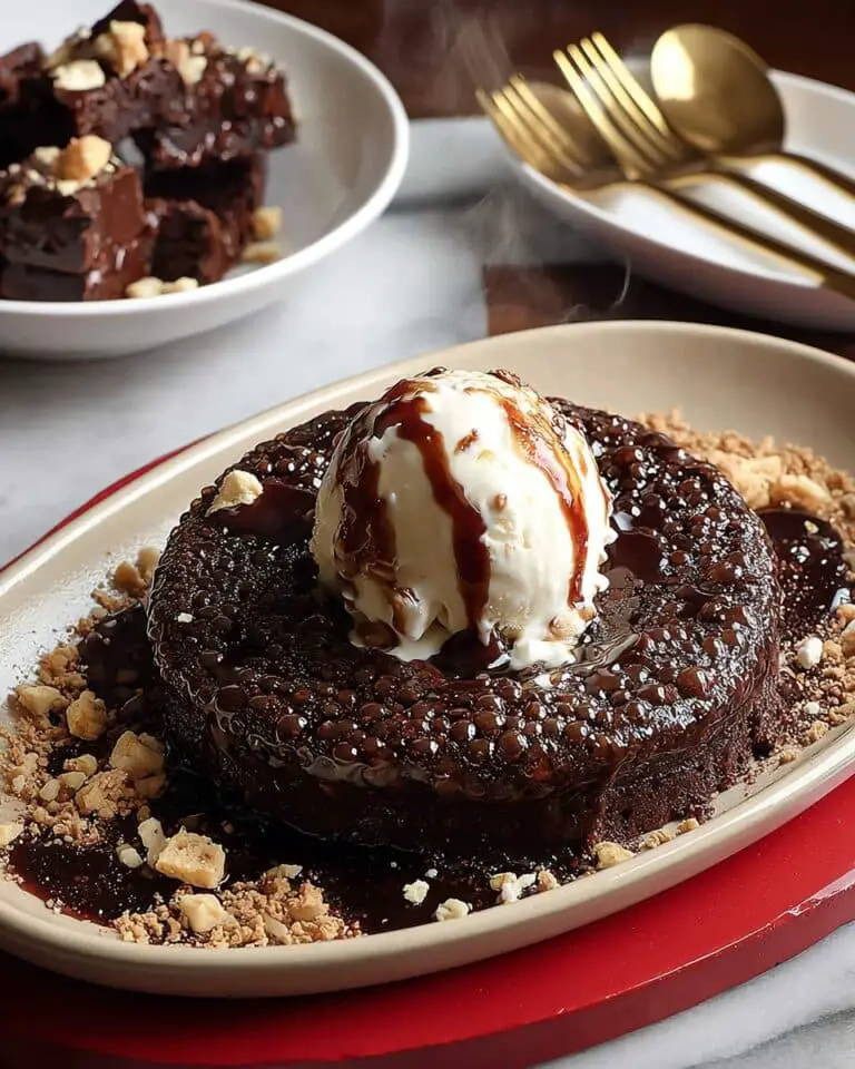 Sizzling Brownie with Ice Cream Recipe