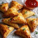Easy Puff Pastry Vegetable Samosa Recipe