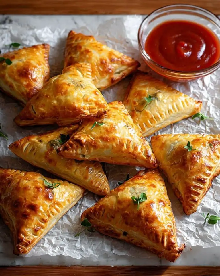 Easy Puff Pastry Vegetable Samosa Recipe