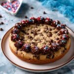 Mini Chocolate Chip Cookie Cake with Chocolate Whipped Cream Recipe