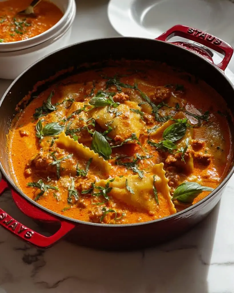 Spicy Lasagna Soup Recipe