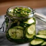 Mom’s Refrigerator Sweet Pickles Recipe