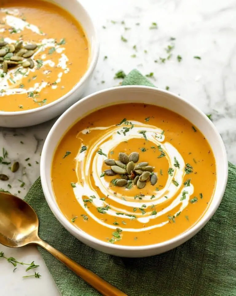 Curried Butternut Squash Soup Recipe