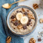 Easy Coffee Oatmeal with Leftover Brew Recipe