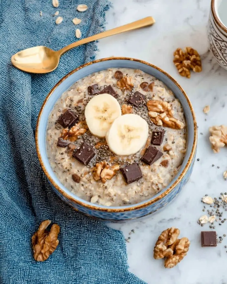 Easy Coffee Oatmeal with Leftover Brew Recipe