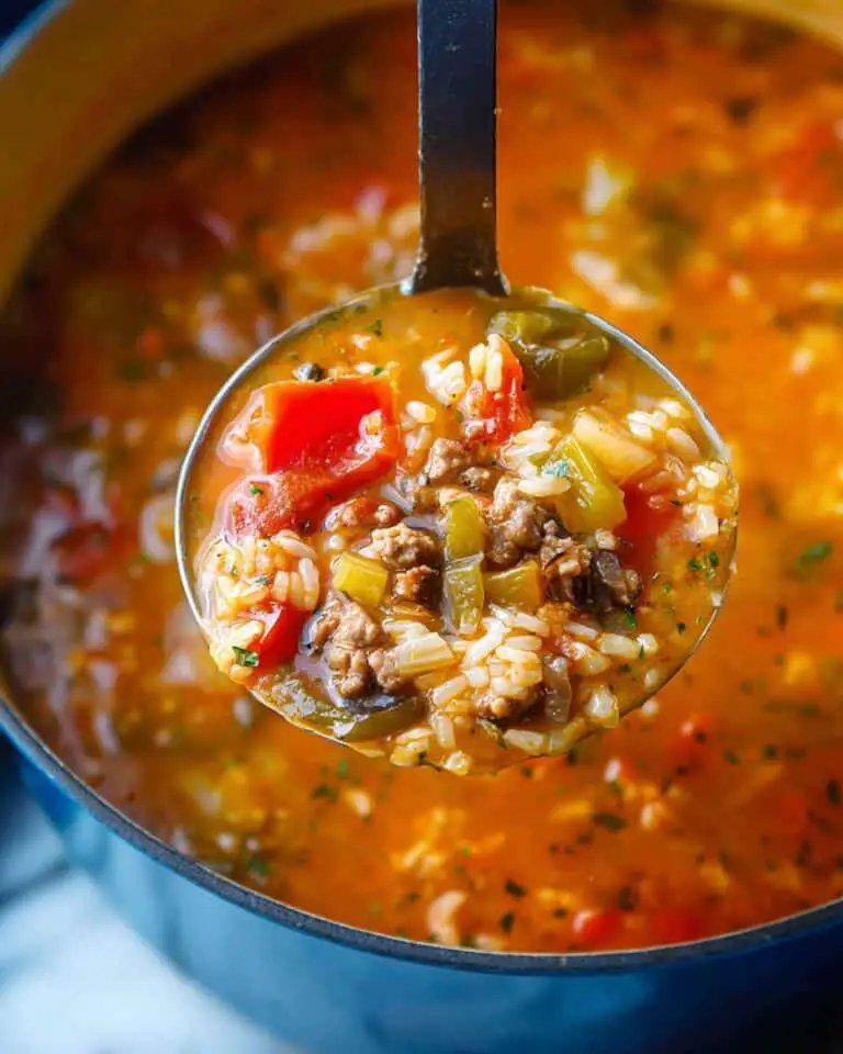Stuffed Cabbage Roll Soup Recipe
