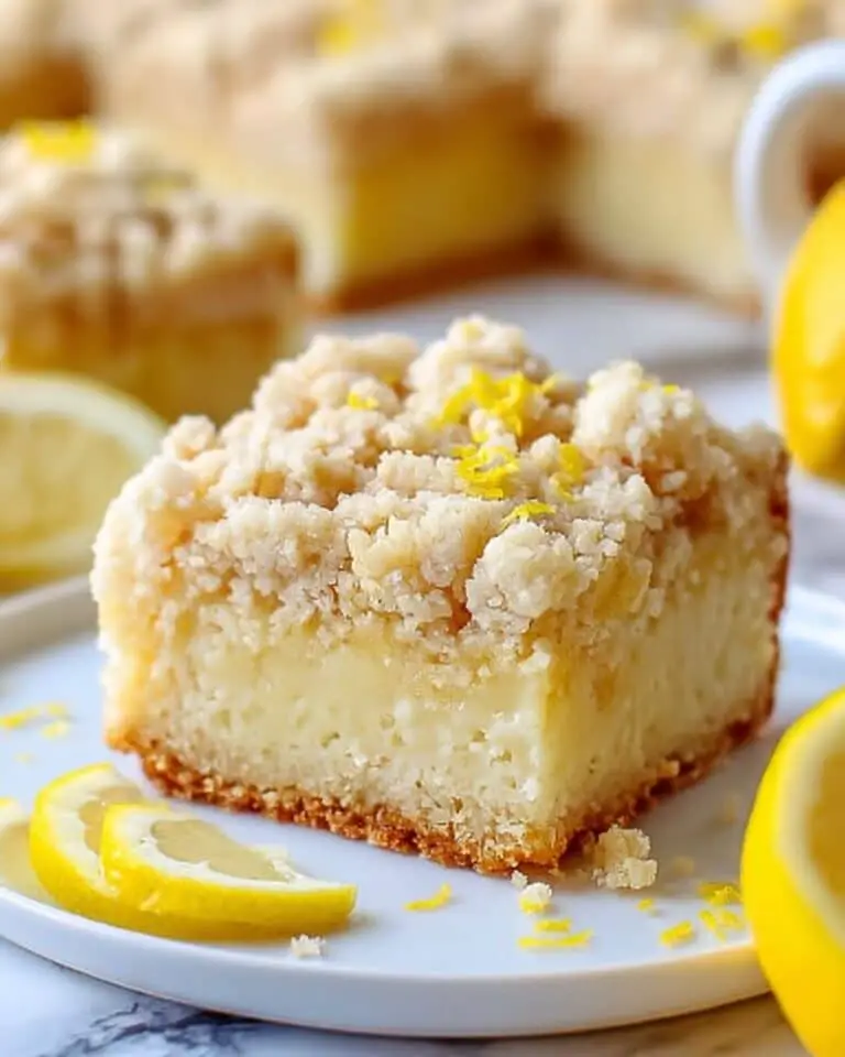 Lemon Coffee Cake Recipe