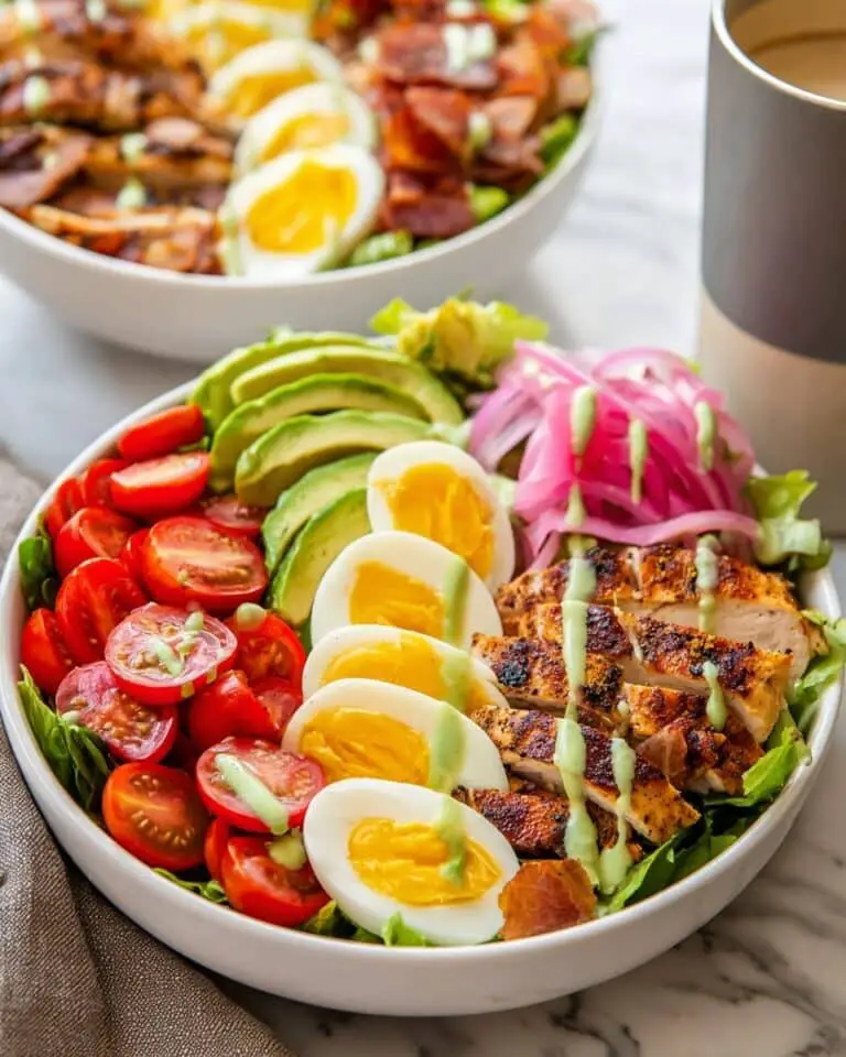 Green Goddess Chicken Cobb Salad Recipe