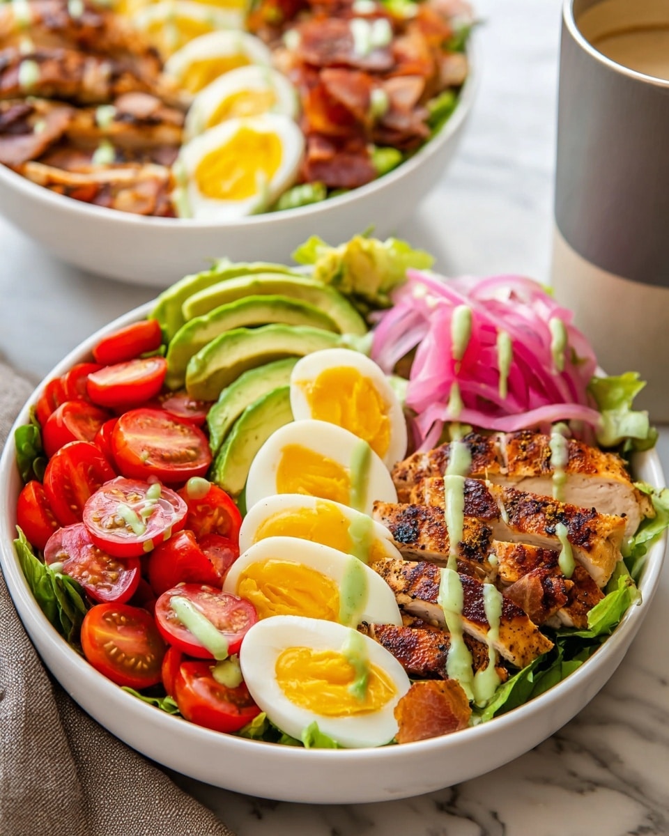 Green Goddess Chicken Cobb Salad Recipe