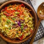 Asian Cabbage Noodle Stir Fry Recipe