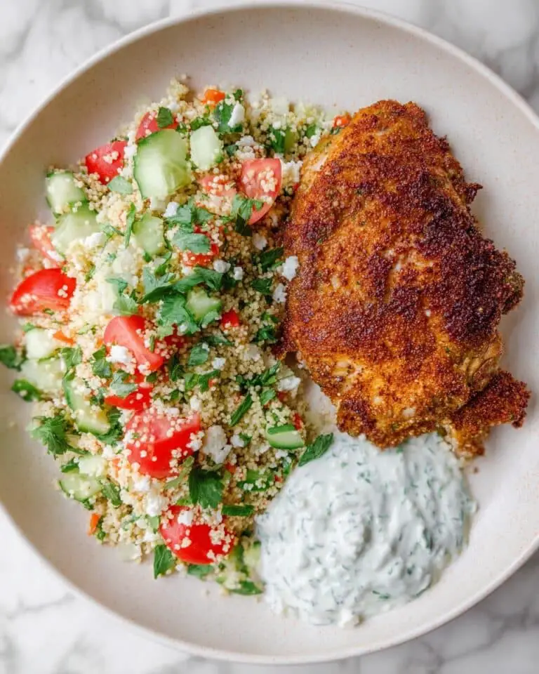 Couscous Salad with Feta, Tomatoes, Cucumber, and Fresh Herbs Recipe