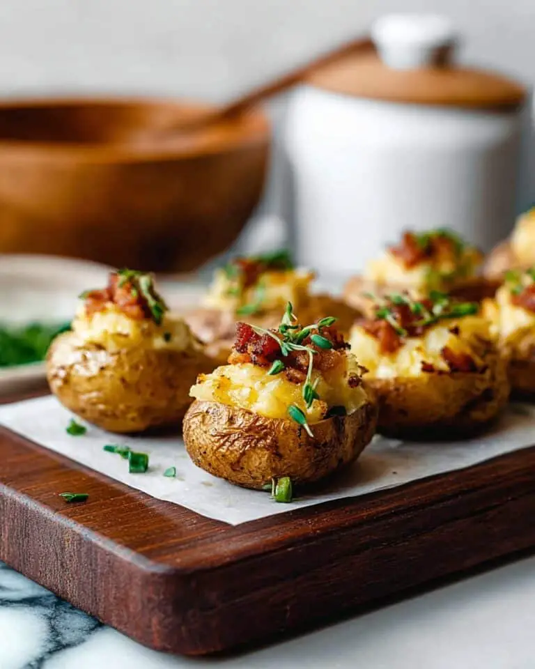 Mini Loaded Baked Potato Bites Recipe