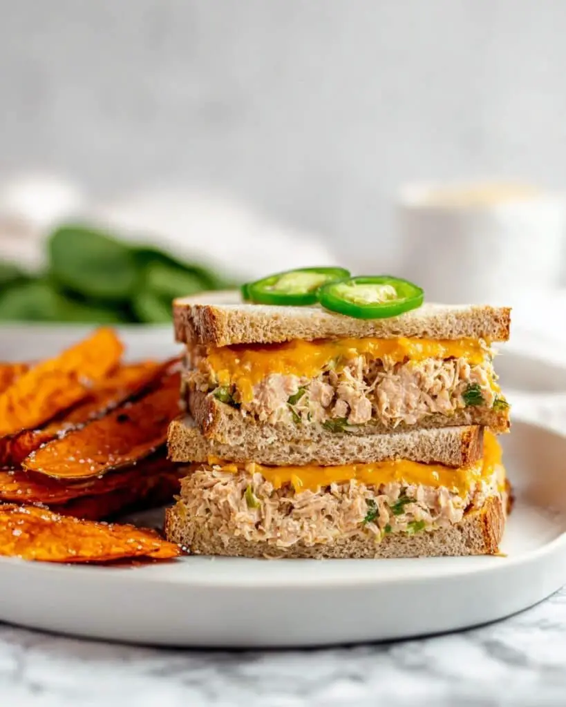 Spicy Jalapeño Cheddar Tuna Melt Recipe