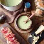 Watercress Soup with Grana Padano and San Daniele Prosciutto Tartines Recipe