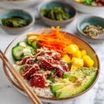 Love This Spicy "Tuna" Watermelon Poke Bowl Recipe