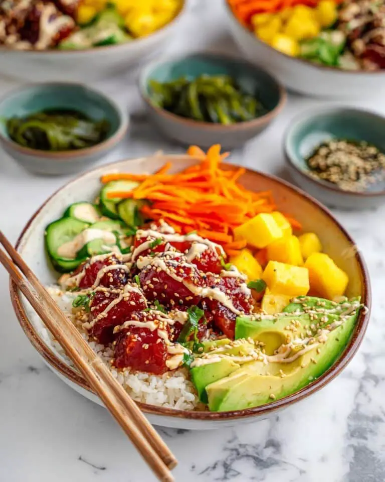 Love This Spicy “Tuna” Watermelon Poke Bowl Recipe