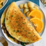 Chickpea Flour Omelette (Egg-Free, Vegan) Recipe