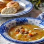Leftover Roast Lamb and Winter Vegetable Soup Recipe