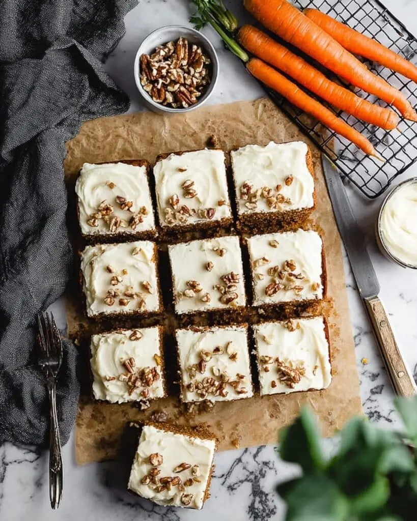Carrot Cake Bars Recipe