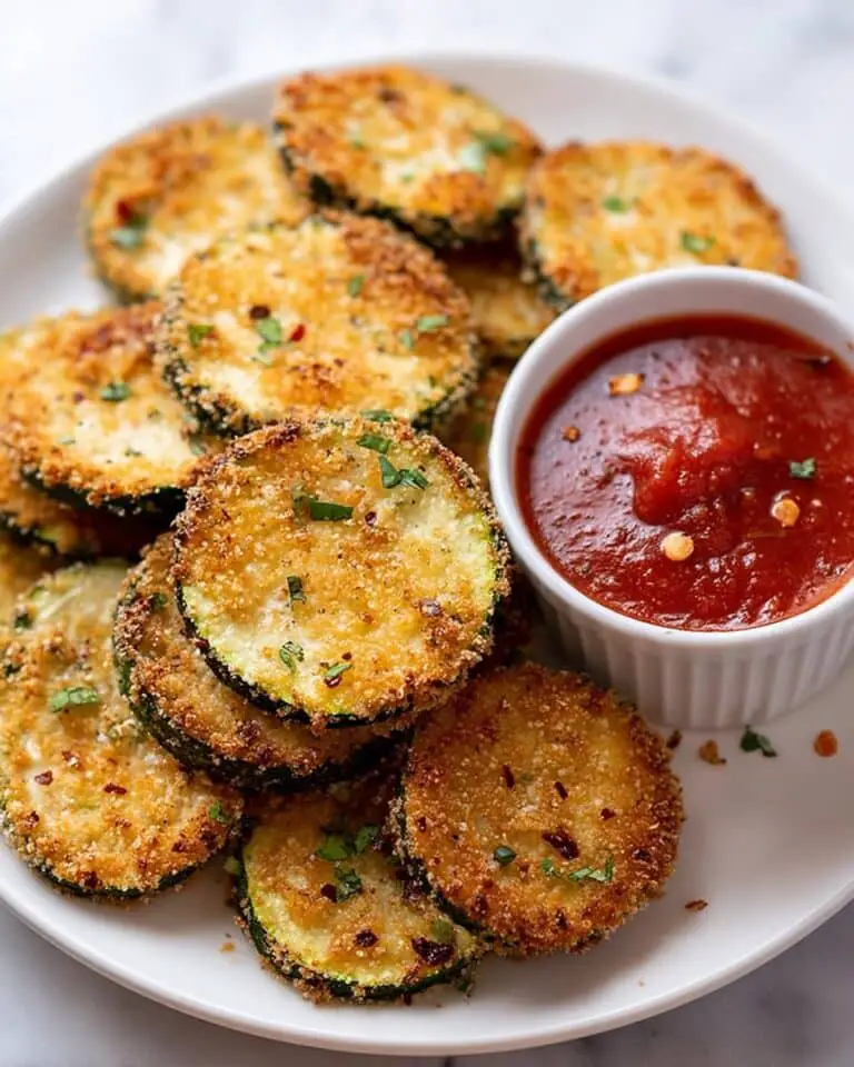 Crispy Baked Zucchini Chips Recipe