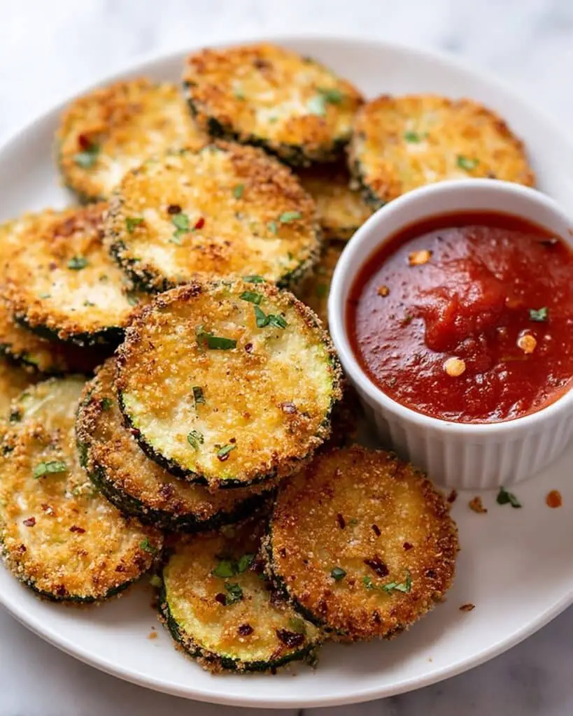 Crispy Baked Zucchini Chips Recipe