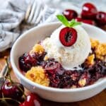 Fresh Cherry Cobbler Recipe