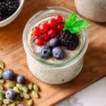 Chia and Flaxseed Pudding Recipe