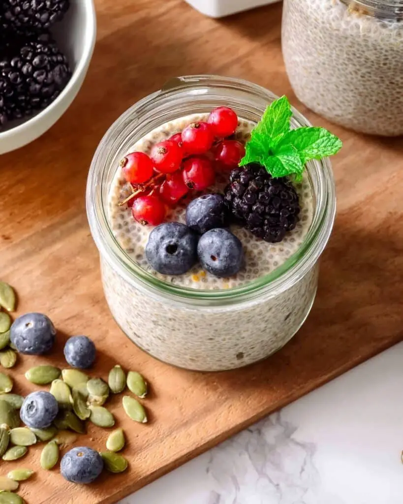 Chia and Flaxseed Pudding Recipe