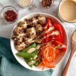 Cooked Salmon Poke Bowl (Gluten-Free, Paleo) Recipe
