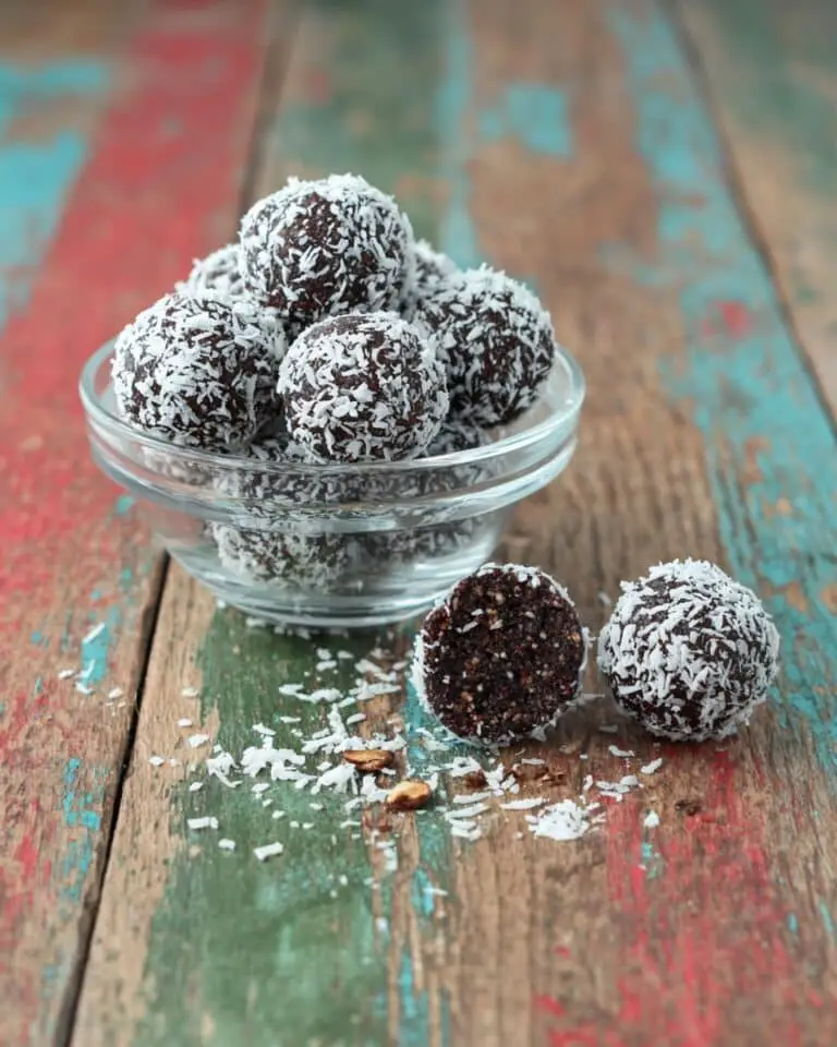 Coconut Chocolate Date Balls (Dairy and Gluten-Free) Recipe