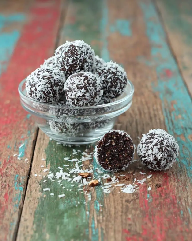 Coconut Chocolate Date Balls (Dairy and Gluten-Free) Recipe